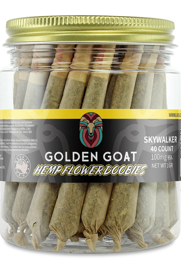 CBD Hemp Flower Doobies Skywalker, 40ct