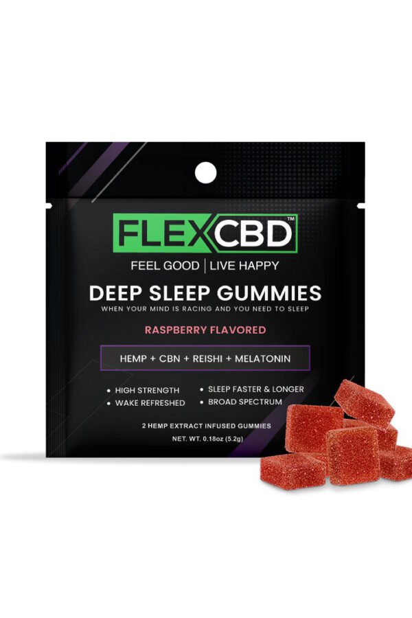 CBD Sleep Gummies with Reshi and CBN - FlexCBD