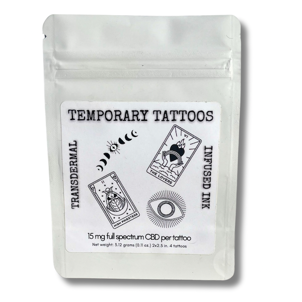 CBD temporary tattoos - The Tarot Collection