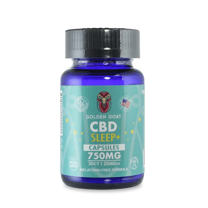 CBD+Sleep Capsules Broad Spectrum 750MG 30ct