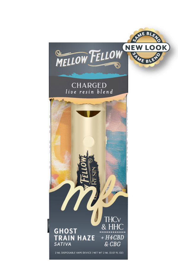 Charged Blend 2ml Live Resin Disposable Vape - Ghost Train Haze (Sativa)