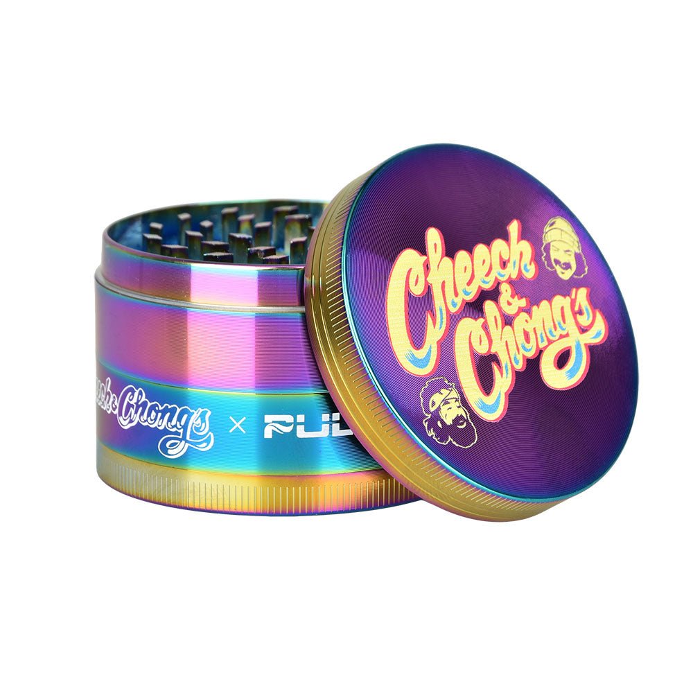 Cheech & Chong's x Pulsar Rainbow Metal Grinder / 4pc / 2.5""