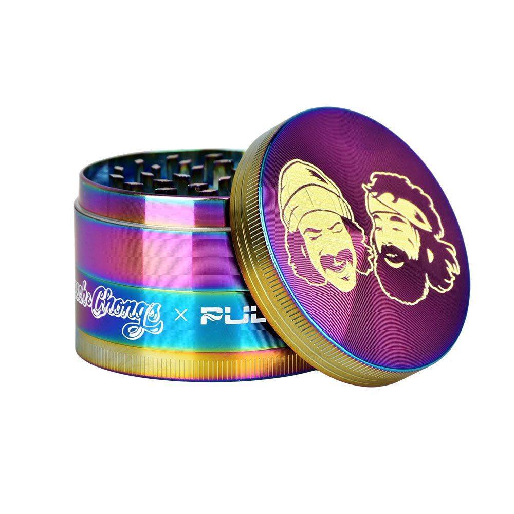 Cheech & Chong's x Pulsar Rainbow Metal Grinder / 4pc / 2.5""