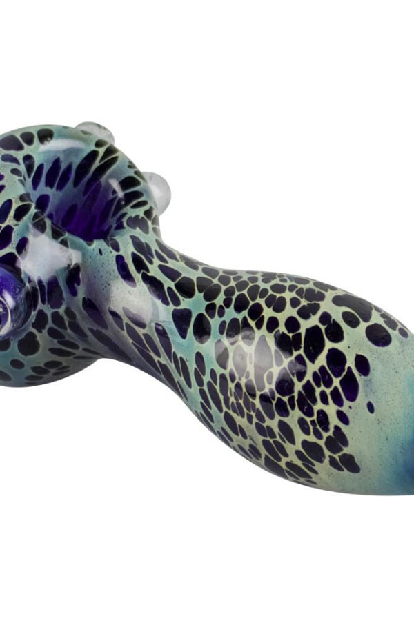 Color Spotted Glass Hand Pipe