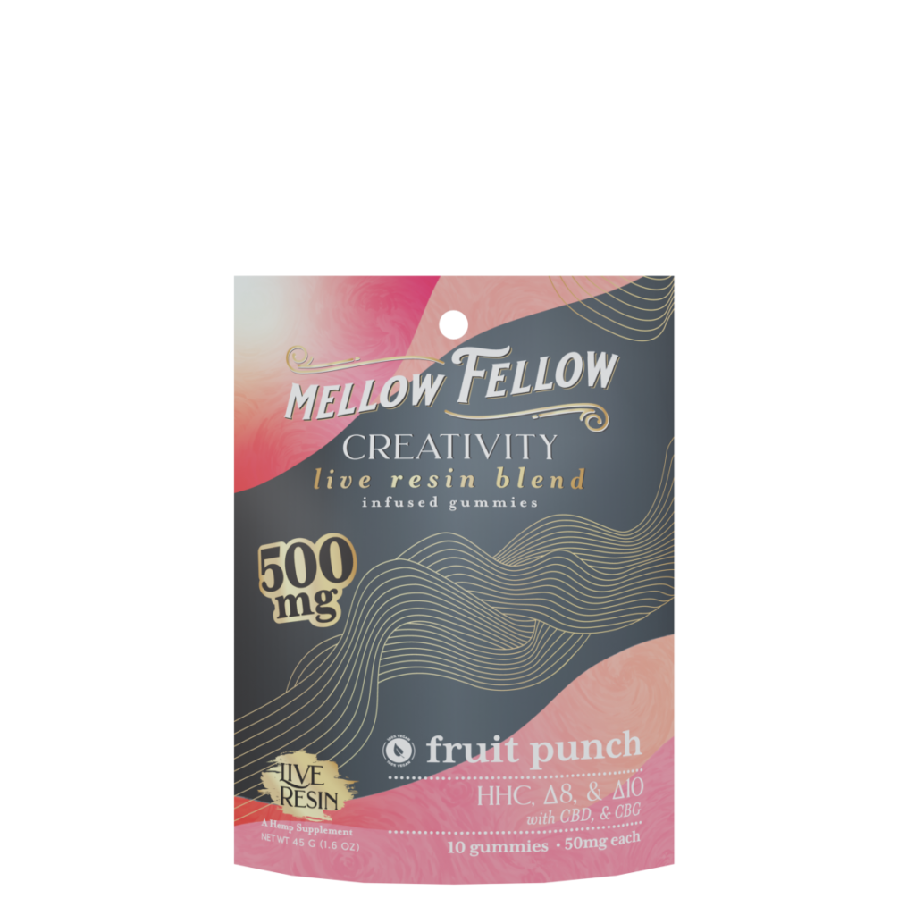 Creativity Blend Live Resin M-Fusions Edibles Fruit Punch 500mg