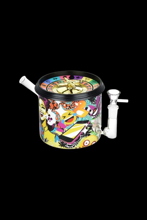Dabtized Puff'N'Play Roulette Game Glass Water Pipe