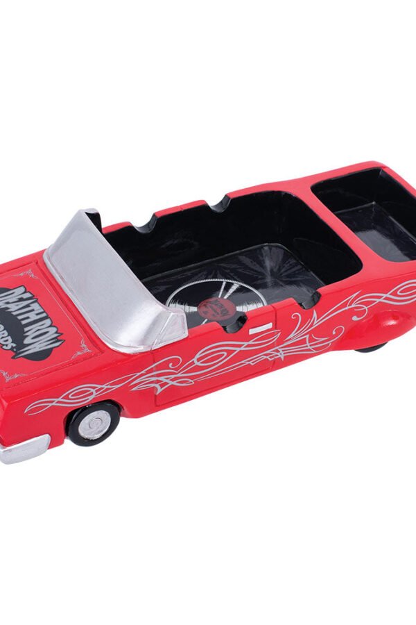 Death Row Records Red Hot Rod Ashtray w/ Stash Trunk - 9.5"" x 3.5""