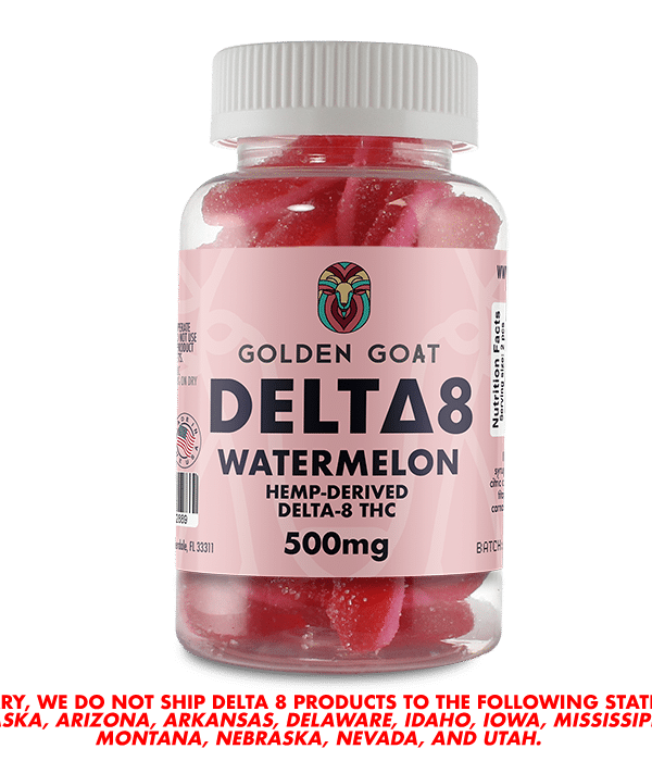 Delta 8 Gummies 500mg - Watermelon Rings
