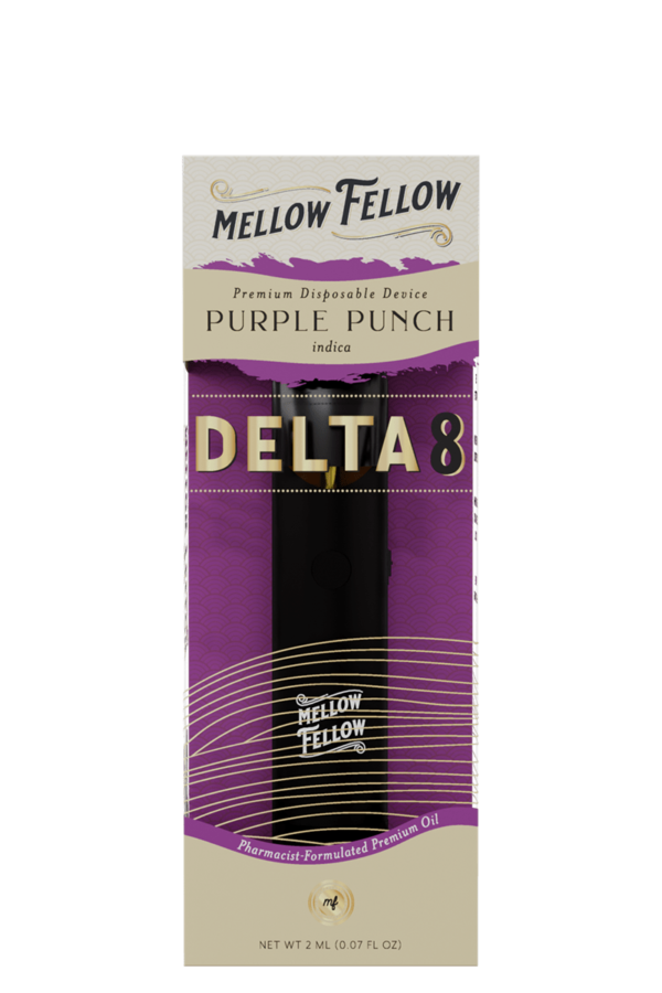 Delta 8 Premium 2ML Disposable Vape - Purple Punch (Indica)