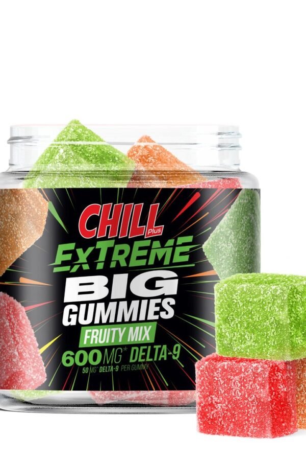 Delta 9 Fruity Mix Gummies - Chill Plus - 600mg