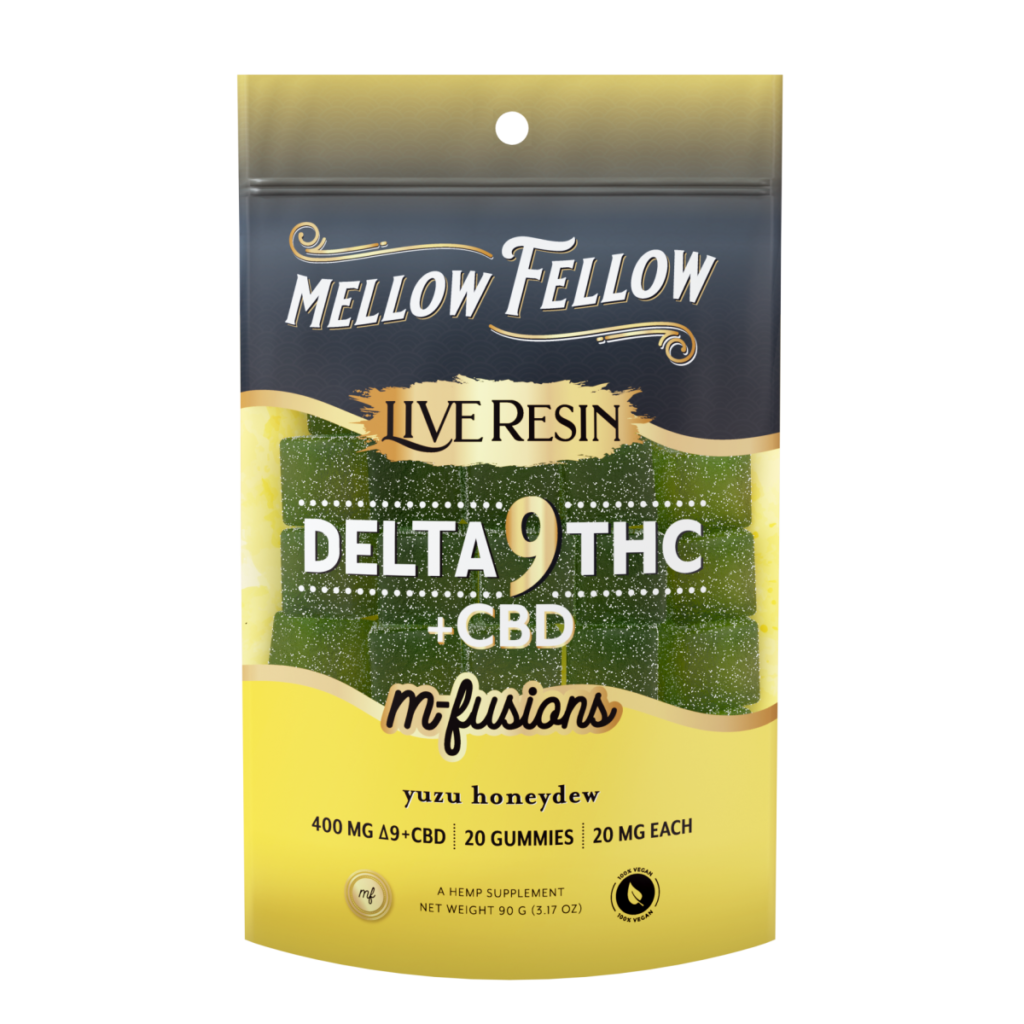 Delta 9 Live Resin Edibles 400mg - Yuzu Honeydew