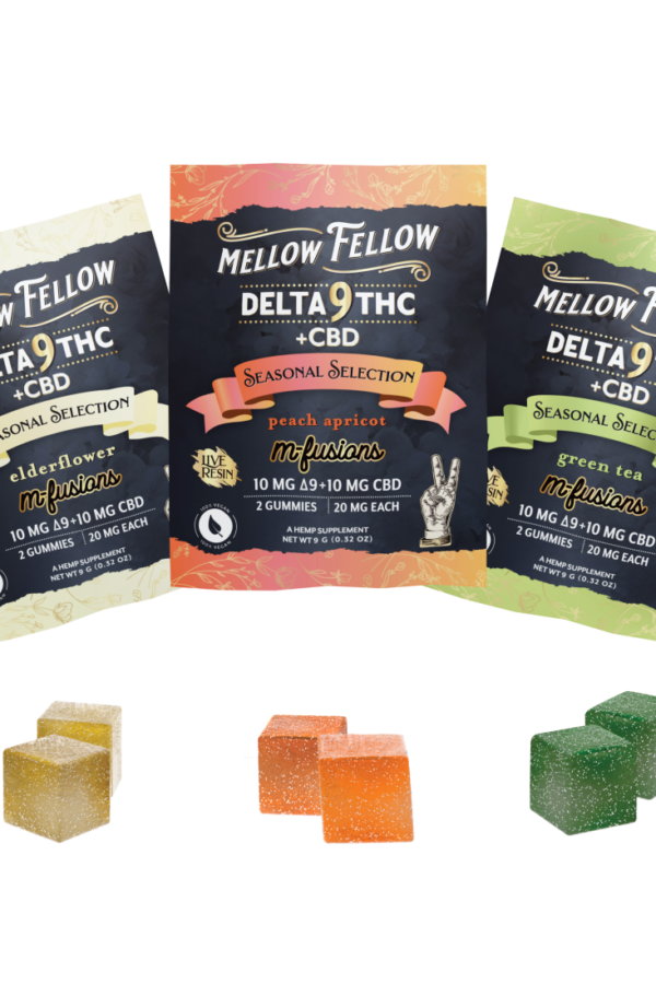 Delta 9 THC & CBD Live Resin - M-Fusions Edibles - Sampler