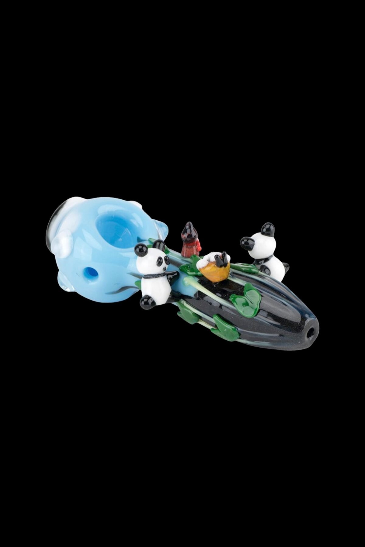 Empire Glassworks Climbing Pandas Pipe - Small