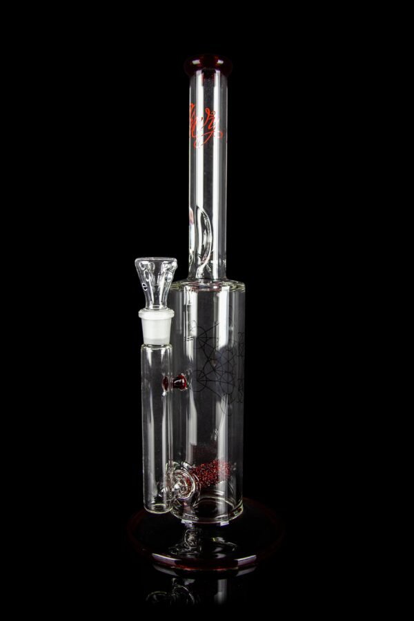 Envy Glass 16"" Stemline Water Pipe with Pop Rocks Perc