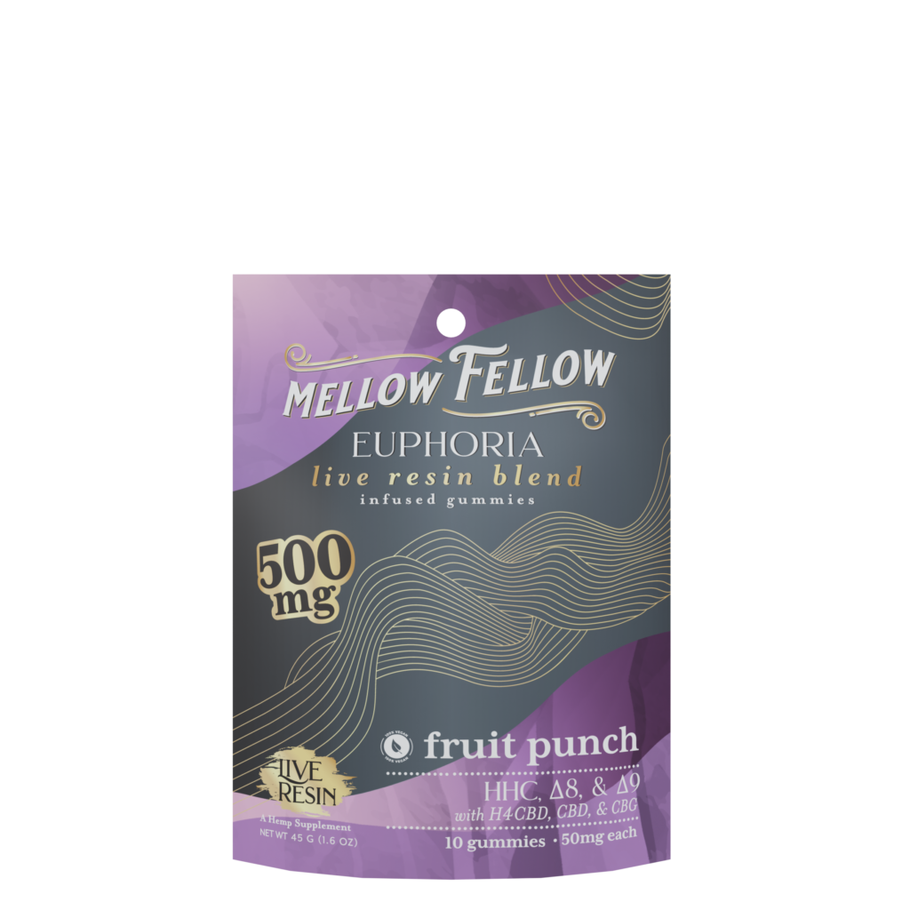 Euphoria Blend Live Resin M-Fusions Edibles Fruit Punch 500mg