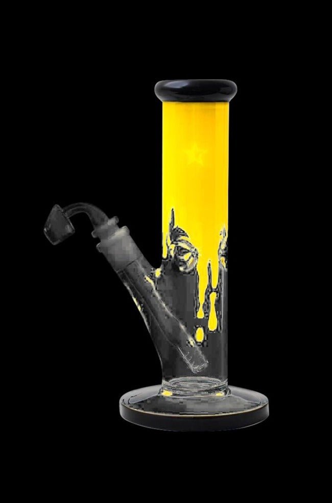 Famous Brandz ""Surrender"" 10"" Straight Tube Dab Rig