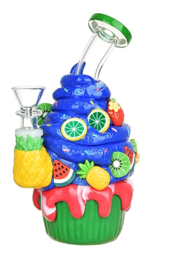 Fruitastic Cupcake Water Pipe - 6.5"" / 14mm F