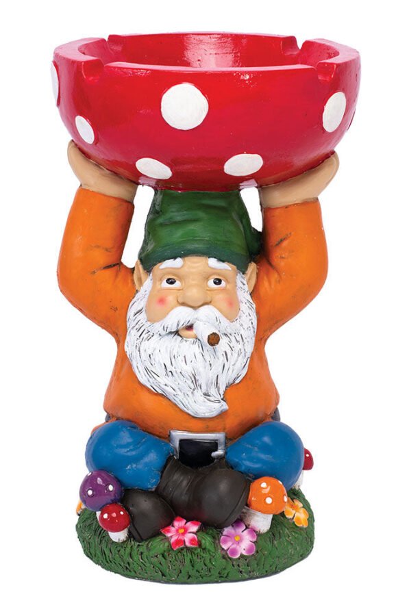 Fujima Mushroom Gnome Jumbo Ashtray - 19""