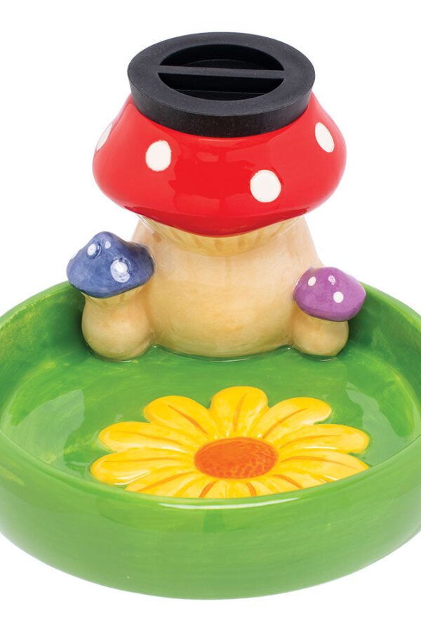 Fujima Mushroom & Flowers StashTray - 5.75""