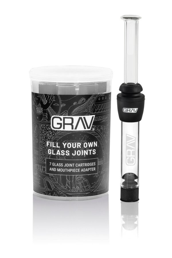 GRAV Fill-Your-Own Glass Joints 7-Pack