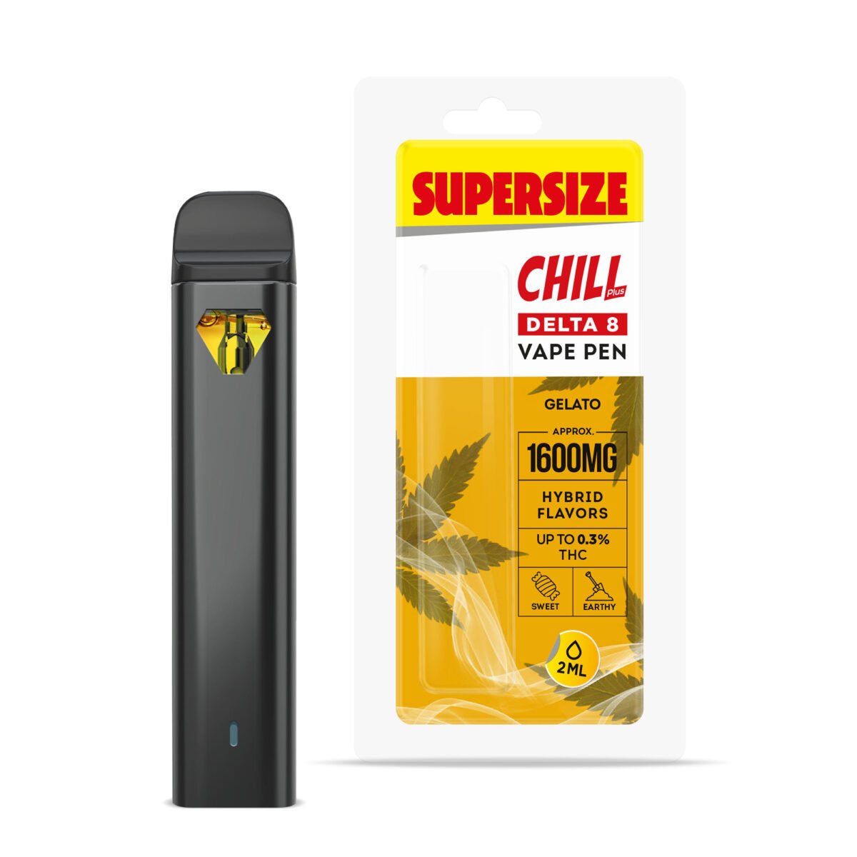 Gelato Delta 8 THC - Disposable - Chill Plus - 1600mg