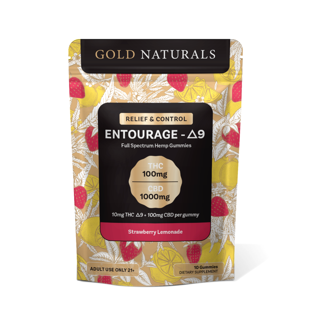 Gold Naturals Entourage 9 Gummy