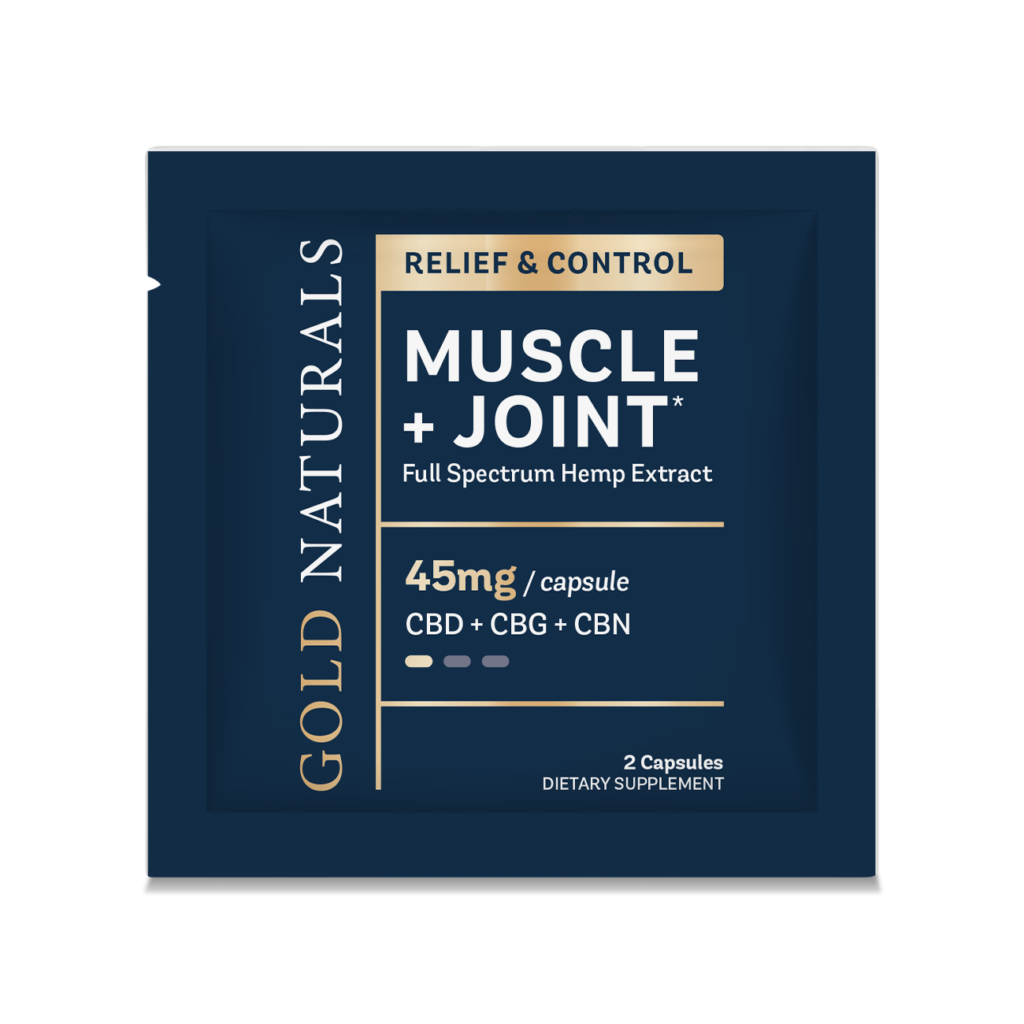 Gold Naturals Muscle + Joint Soft Gels