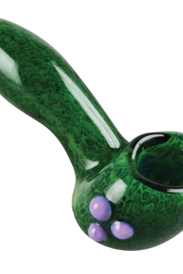 Green Frit Spoon Pipe