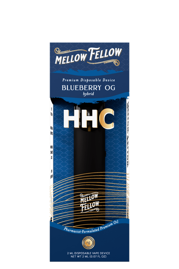 HHC Premium 2ml Disposable Vape - Blueberry OG (Hybrid)