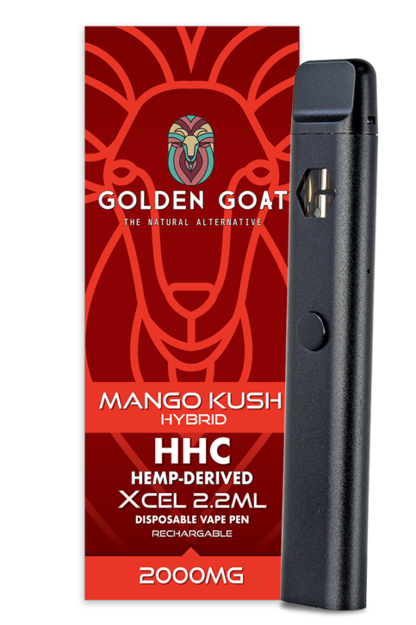 HHC Vape Device, 2000mg, Rechargeable/Disposable - Mango Kush