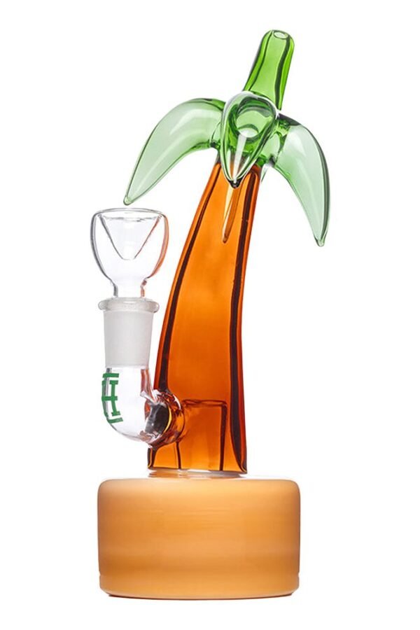 Hemper Beach Box Palm Tree Water Pipe - 7"" / 14mm F