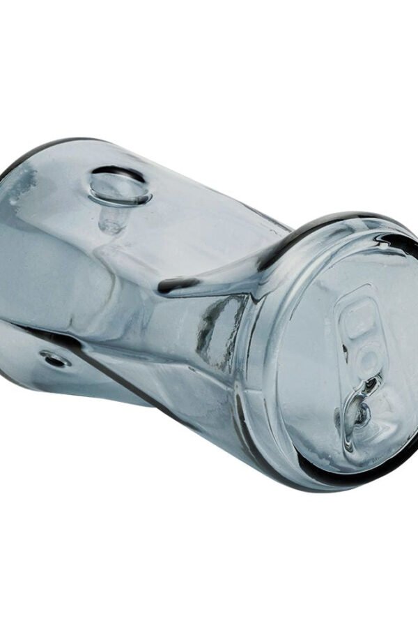 Hemper Crushed Can Glass Hand Pipe - 4.5""