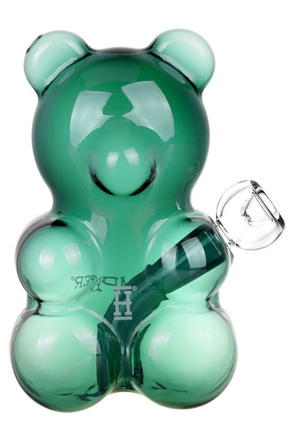 Hemper Gummy Bear Glass Water Pipe - 6.5"" / 14mm F