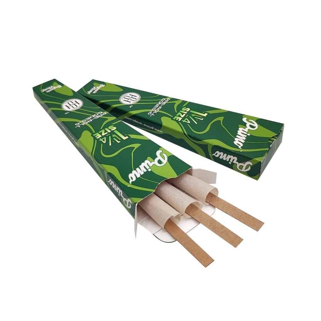 High Society - Primo Organic Hemp Pre-Roll Cones with Filter - 1.25"" - (1) Pack