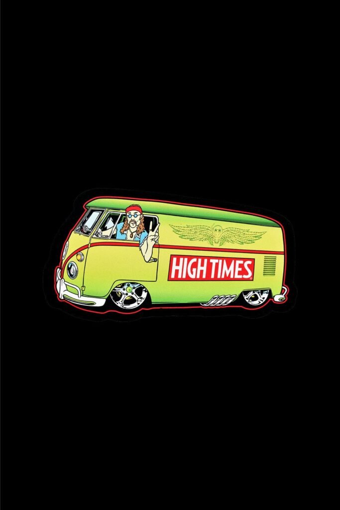 High Times x Pulsar Die Cut DabPadz Dab Mat - Van