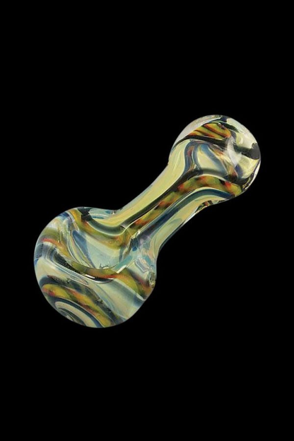 Inside Out Cane Glass Pipe