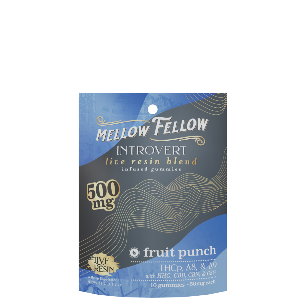 Introvert Blend Live Resin M-Fusions Edibles Fruit Punch 500mg