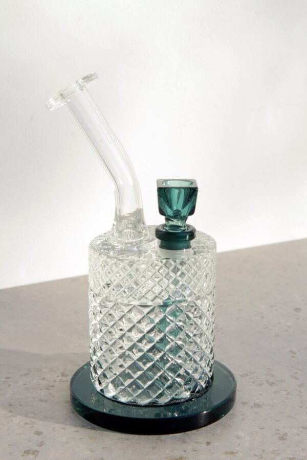 Jane West Twenties Collection Water Pipe / Teal