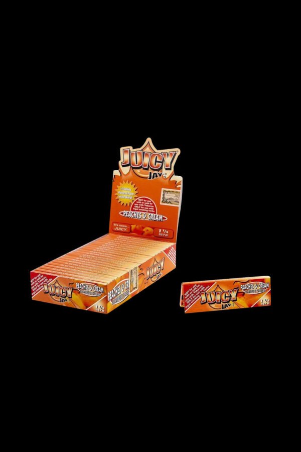 Juicy Jay's 1 1/4 Peaches and Cream Rolling Papers