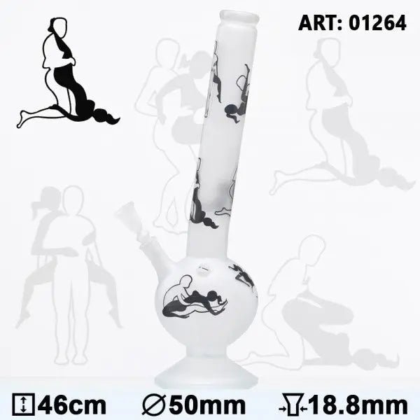 Kamasutra / 18"" Bouncer Hangover Glass Water Pipe