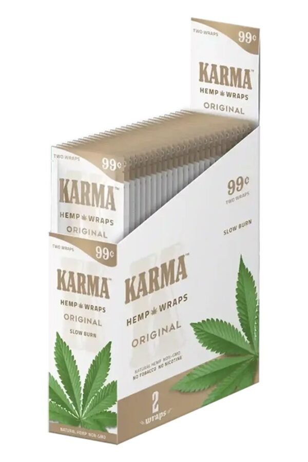 Karma Hemp Wraps / 2pc / 25pk Display