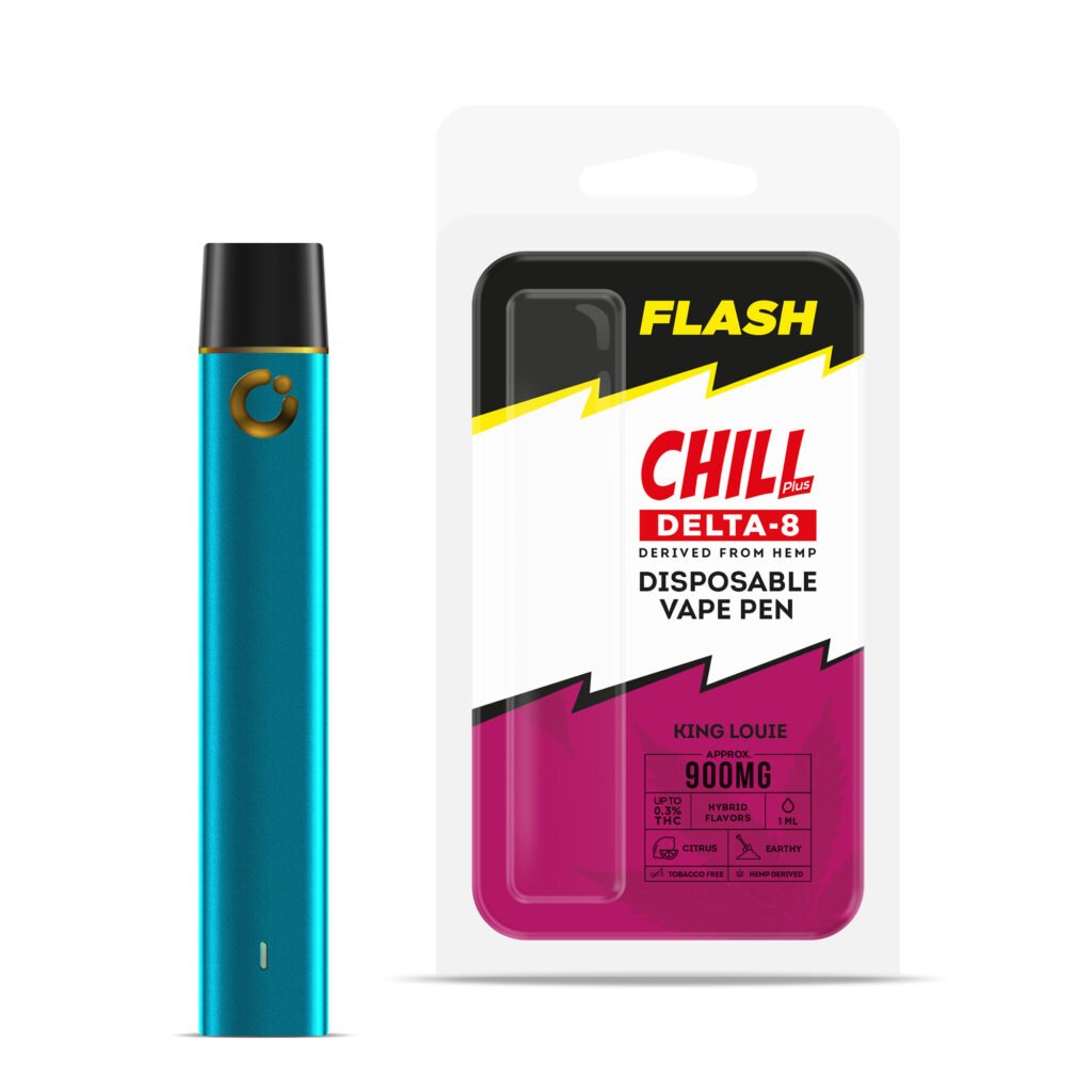 King Louie Delta 8 THC - Disposable - Chill Plus - 900mg