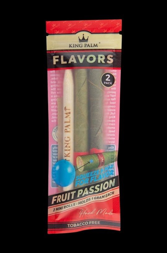 King Palm Hand Rolled Leaf Blunt Wraps - 20 Pack