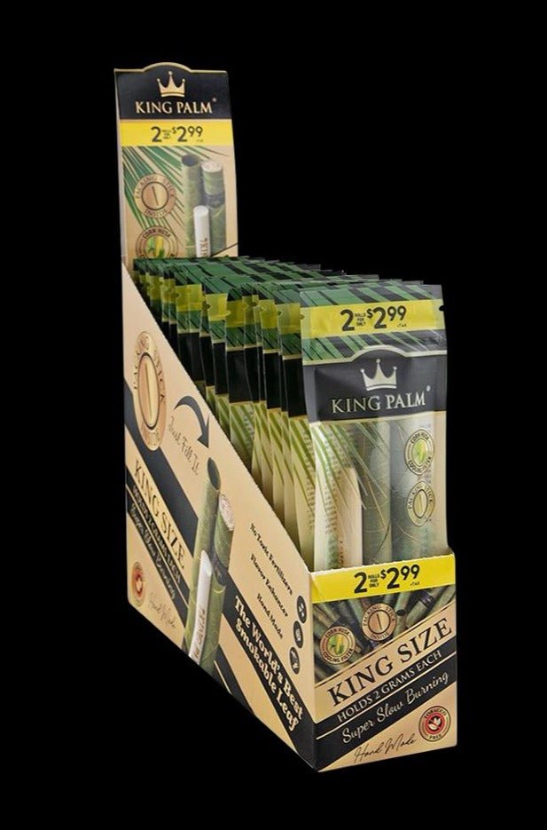 King Palm Kingsize Pre-Roll Wraps - 40 Total Rolls Bulk