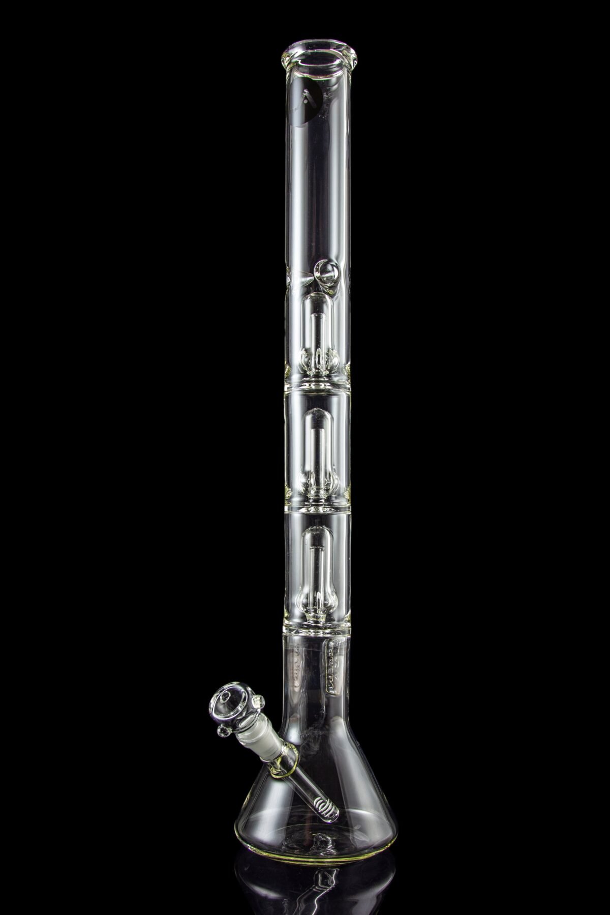 LA Pipes 5mm Thick Beaker Water Pipe with Showerhead Perc