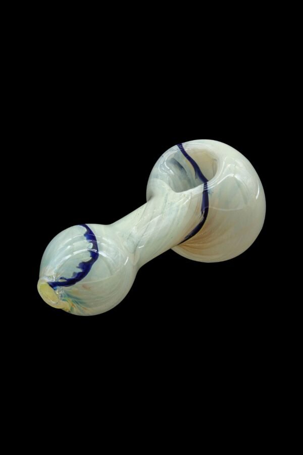 LA Pipes Bone White Color Spoon Pipe