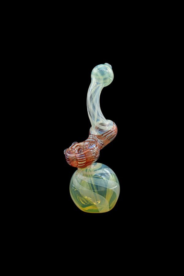 LA Pipes Fumed Sherlock Bubbler - The Rake Bubb