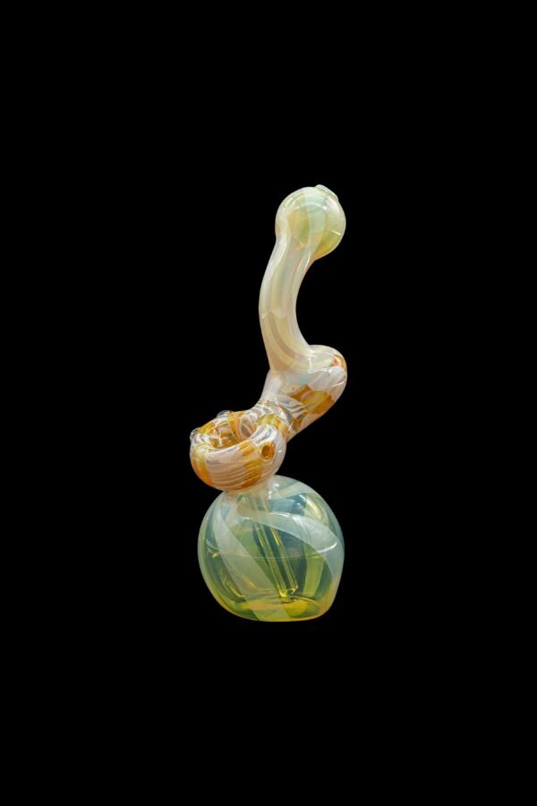 LA Pipes Fumed Sherlock Bubbler - The Rake Bubb