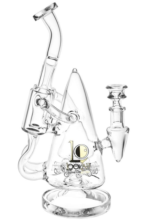 Lookah Glass Pyramid Recycler Water Pipe / 11"" / 14mm F