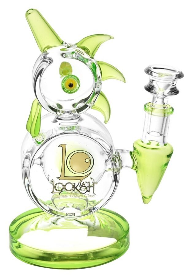 Lookah Glass Rooster Water Pipe / 7.5"" / 14mm F